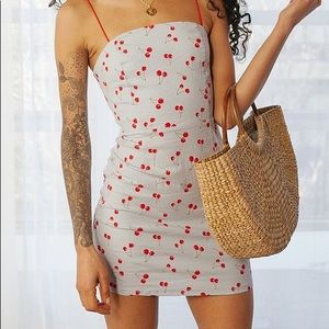 UO cherry print dress